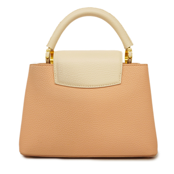 Auth Louis Vuitton Taurillon 2way Bag Capucines BB M21045 Rose Trianon Handbag - Picture 15 of 15